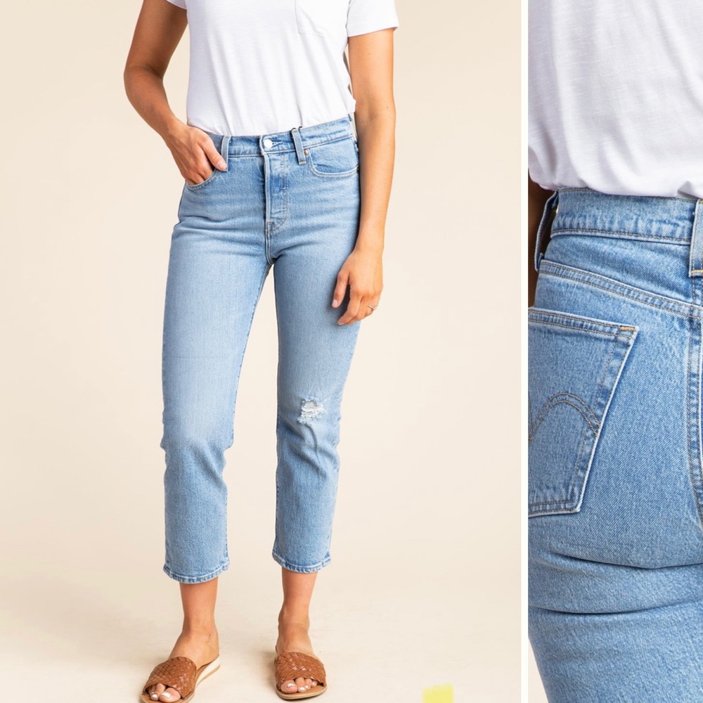 Levi’s wedgie straight leg jean